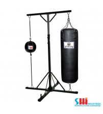 SHH DOUBLE TROUBLE HEAVY BAG STAND (WITH HEAVY BAG & DOUBLE END BAG) SHH-HH-004